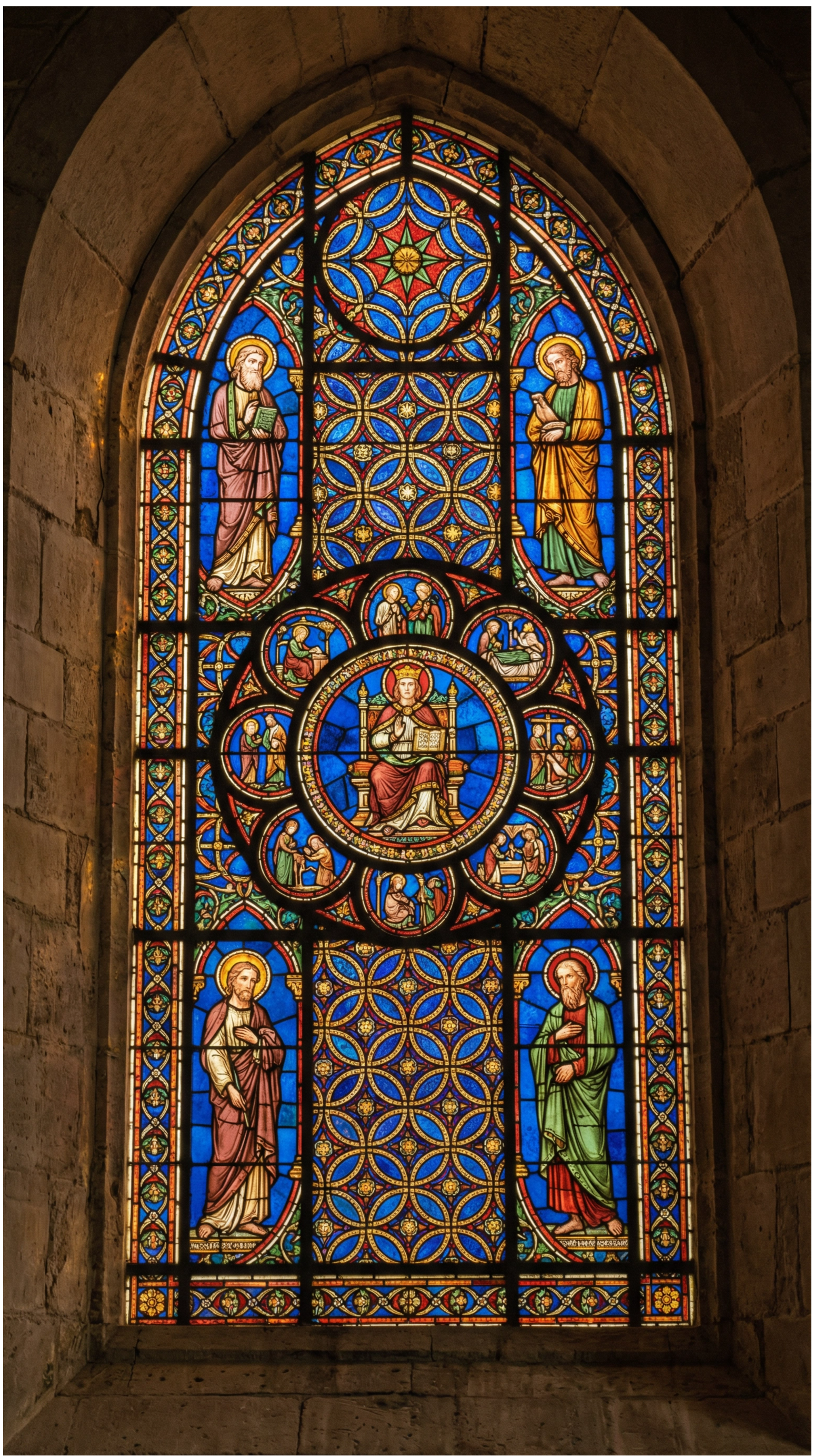 Vitrail de Thiébaud